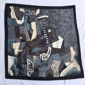 Paloma Picasso Silk Scarf
